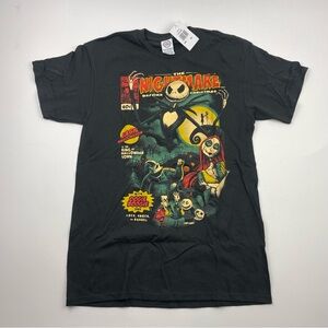The Nightmare Before Christmas Comic Book T Shirts Size Medium